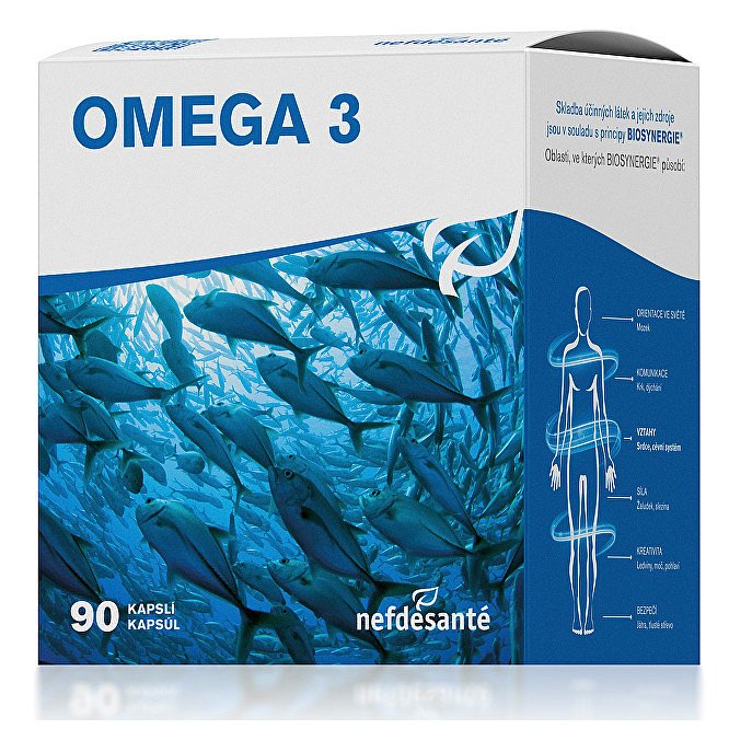 Nef de Santé Omega 3 cps.90