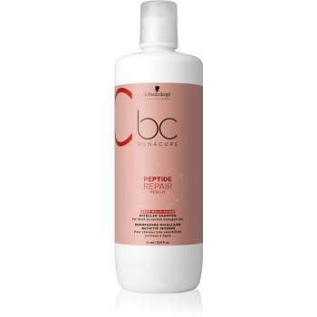 Schwarzkopf Professional BC Bonacure Repair Rescue osvěžujicí micelární šampon pro extrémně poškozené vlasy  1000 ml