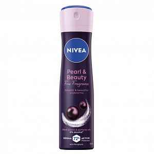 NIVEA Pearl & Beauty Black Sprej antiperspirant 150 ml