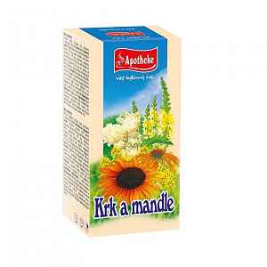 Apotheke Krk a mandle čaj 20x1.5g