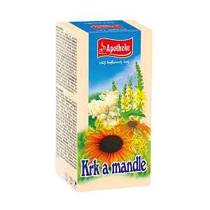 Apotheke Krk a mandle čaj 20x1.5g