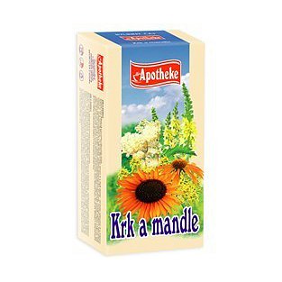 Apotheke Krk a mandle čaj 20x1.5g