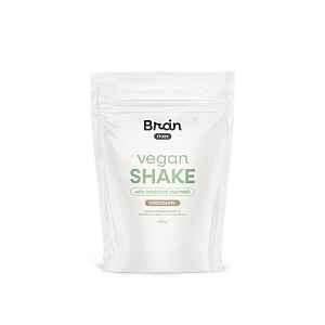 BrainMax Vegan Shake with Digestive Enzymes, Chocolate, 500 g