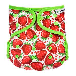 T-Tomi Svrchní kalhotky STRAWBERRIES