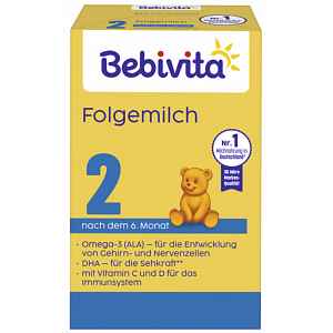 BEBIVITA Mléko 2 Instantní pokračovací mléčná výživa od uk. 6. měsíce, 500 g