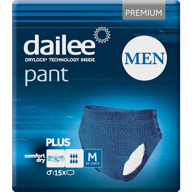 Dailee PANT MEN Premium Plus M Blue 15ks