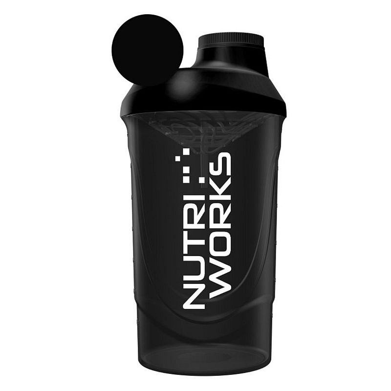 Nutriworks Šejkr 600ml černý