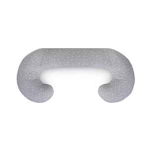 CEBA Polštář kojicí Cebuška Duo Žerzej Grey Stars 300 cm