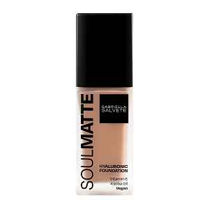 Gabriella Salvete Soulmatte Foundaton Hyaluronic 05 Warm Tan make-up 30 ml