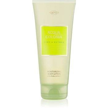 4711 Acqua Colonia Lime & Nutmeg tělové mléko unisex 200 ml