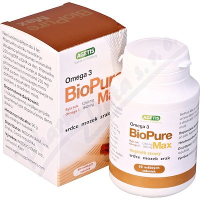 BioPure Max 60 měkkých tobolek - II.jakost