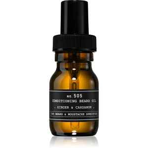 DEPOT 500 BEARD & MOUSTACHE SPECIFICS NO. 505 CONDITIONING BEARD OIL olej na vousy Ginger & Cardamom 30 ml