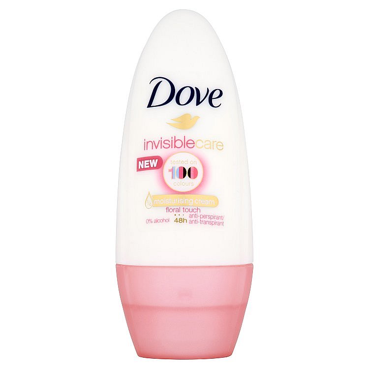 Dove Invisible Care Floral Touch kuličkový antiperspirant 50 ml