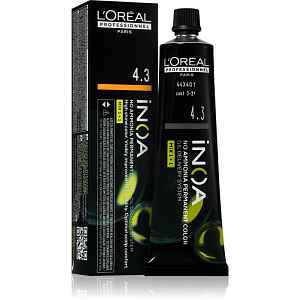 L’Oréal Professionnel Inoa permanentní barva na vlasy bez amoniaku odstín 4.3 60 ml