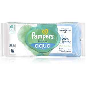 Pampers Harmonie Aqua vlhčené čisticí ubrousky pro děti 48 ks