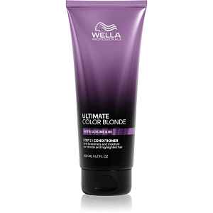 Wella Professionals Ultimate Color Blonde Conditioner hydratační kondicionér neutralizující žluté tóny pro zesvětlené, melírované studené blond vlasy