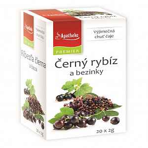 Apotheke Černý rybíz a bezinky 20x2g