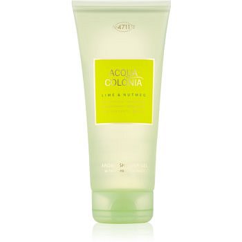 4711 Acqua Colonia Lime & Nutmeg sprchový gel unisex 200 ml