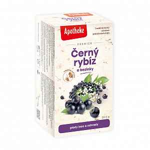 Apotheke Černý rybíz a bezinky 20x2g