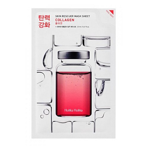 Holika Holika Liftingová plátýnková maska s kolagenem Collagen (Skin Rescue Mask Sheet)  20 ml
