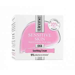 Lirene Sensitive Skin CICA Vyživující krém 50 ml
