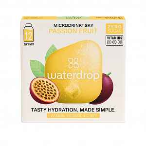 Waterdrop Sky ananasová jahoda, marakuja, opuncie 12 ks