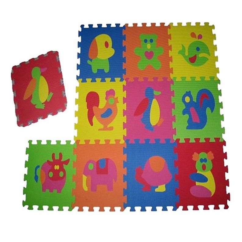 ALLTOYS Pěnové puzzle zvířátka 9 ks