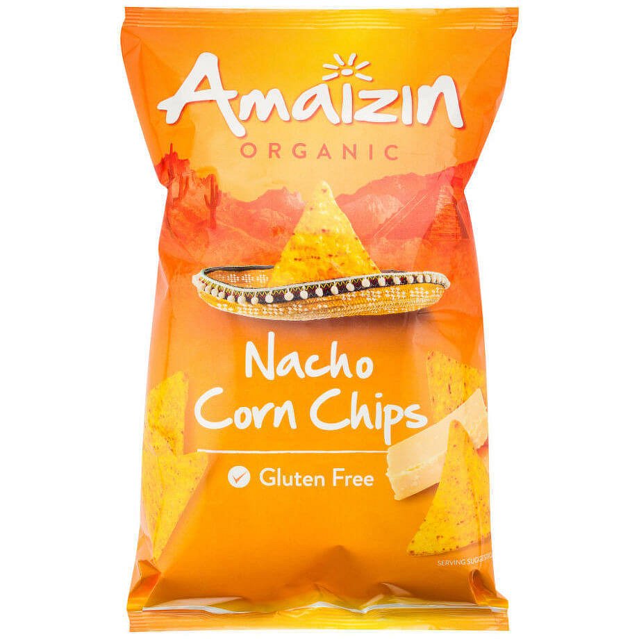 Amaizin Chipsy kukuřičné nacho BIO 150g