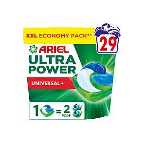 Ariel Ultra Power Pods Universal+ kapsle na praní 29 ks