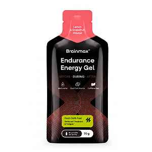 BrainMax BrainMax® Endurance Energy Gel, Lemon & Grapefruit, 70 g