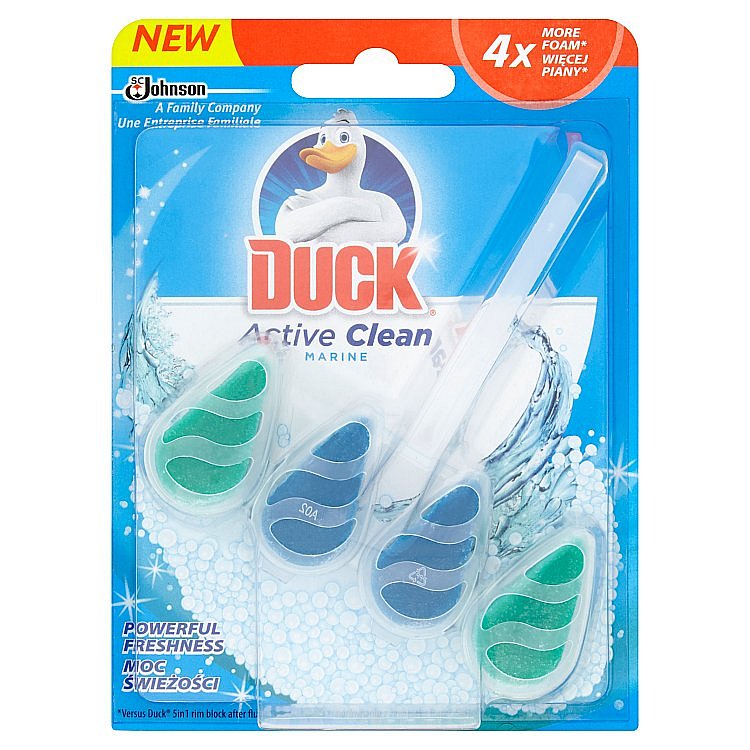 Duck Active Clean Marine závěsný WC čistič 38,6 g
