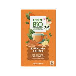 enerBiO Bylinný čaj s kořením Kouzlo kurkumy