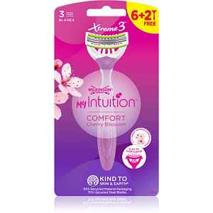 Wilkinson Sword My Intuition Xtreme 3 jednorázová holítka Comfort Cherry Blossom 8 ks
