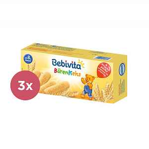 2x BEBIVITA Medvědí sušenky 180 g