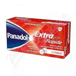 Panadol Extra Rapide 500mg/65mg tbl.eff. 12 I CZ