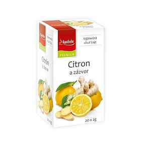 Apotheke Citron+zázvor s lípou čaj 20x2g n.s.