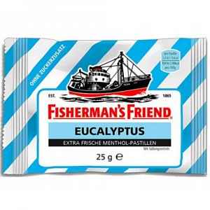 Fishermans friend bonbóny dia eukalypt.25g modré