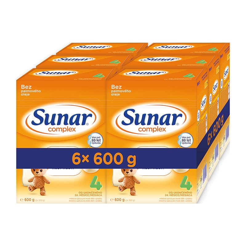 6x SUNAR Complex 4, 600 g