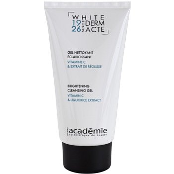 Academie Derm Acte Whitening čisticí gel pro rozjasnění pleti  150 ml