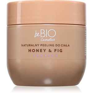 beBIO Honey & Fig vyhlazující tělový peeling 200 ml