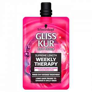 Gliss Kur Týdenní pečující kúra na vlasy Supreme Length  50 ml