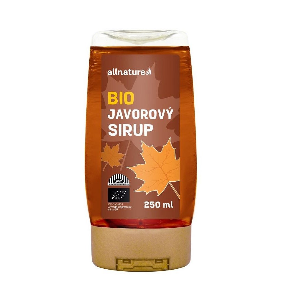 Allnature Javorový sirup BIO 250 ml