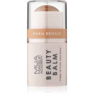 MUA Makeup Academy Beauty Balm konturovací tyčinka s bronzerem odstín Warm Bronze 4 g