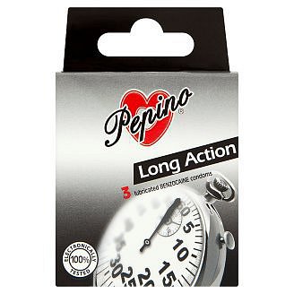 Prezervativ Pepino Long Action 3ks