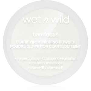 Wet n Wild BareFocus Clarifying Finishing Powder matující pudr odstín Translucent 6 g