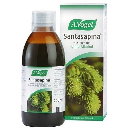 A.Vogel Santasapina Sirup z čerstvého smrku 200ml