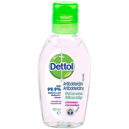 Dettol Antibakteriální gel na ruce Heřmánek 50ml