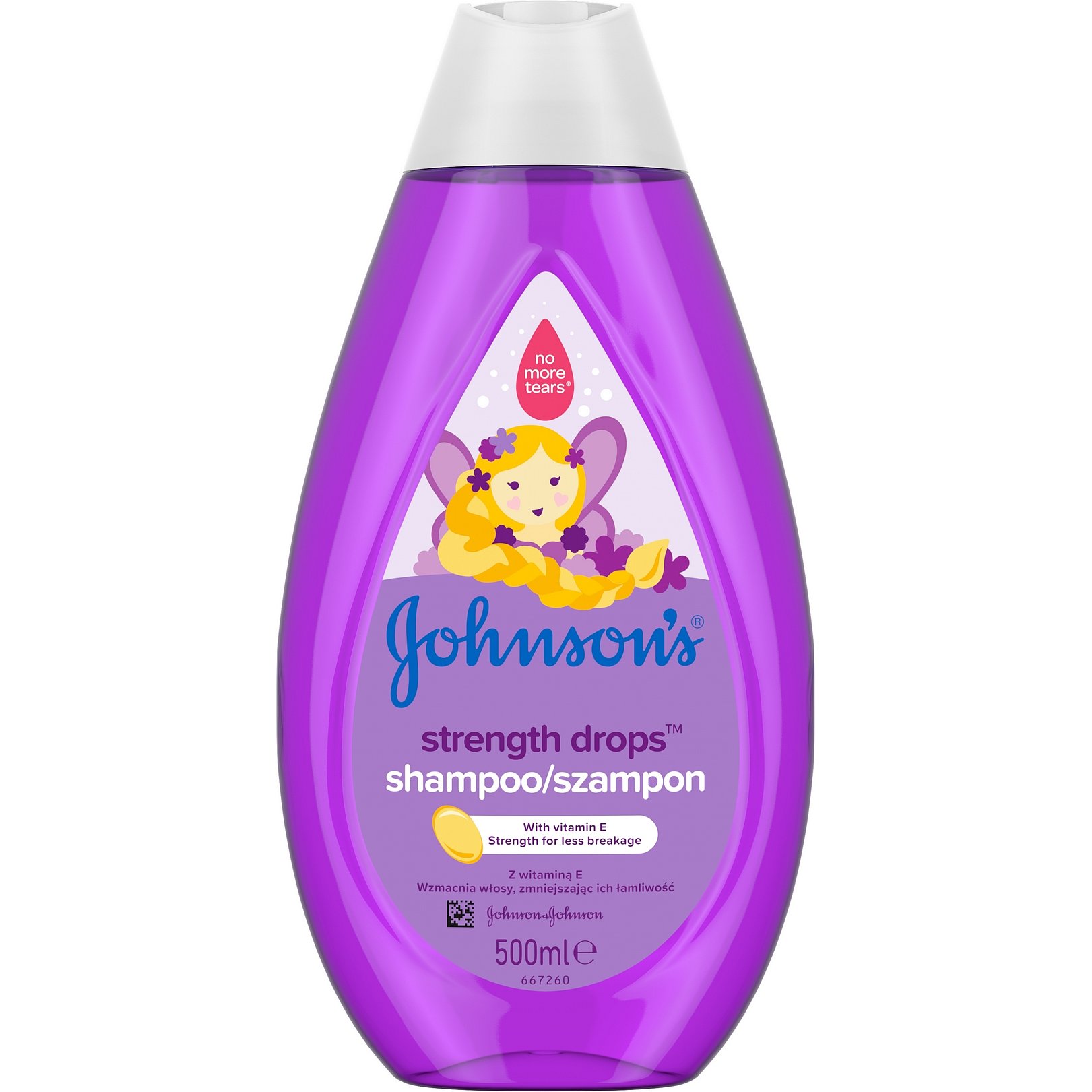 JOHNSON'S BABY Strength Drops posilující šampon 500 ml