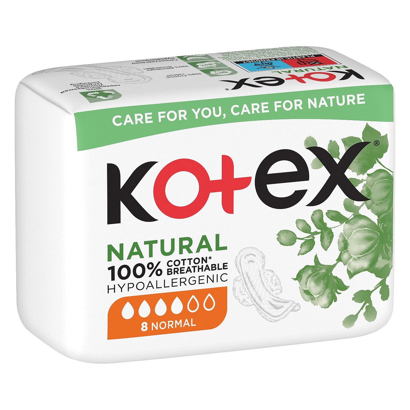 Kotex NATURAL Normal vložky 8 ks