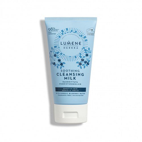 Lumene Soothing Cleansing Milk zklidňující čisticí mléko 150 ml + dárek GOSH COPENHAGEN - vlasový šampon